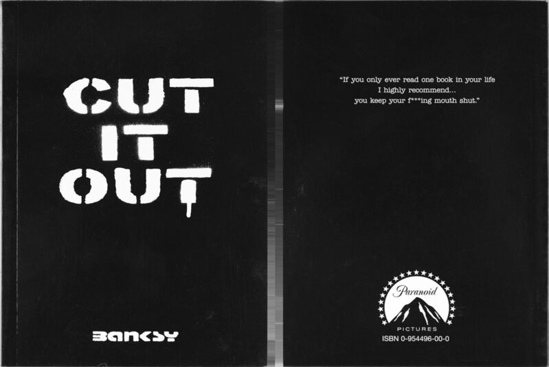 Banksy, ‘"CUT IT OUT"’, 2002, Ephemera or Merchandise, Soft paperback, Arts Limited