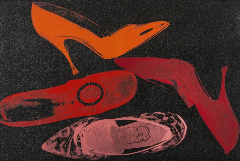 Andy Warhol, ‘Shoes (Feldman & Schellmann II.253)’, 1980, Print, Screenprint in colours with diamond dust, on Arches paper, Forum Auctions
