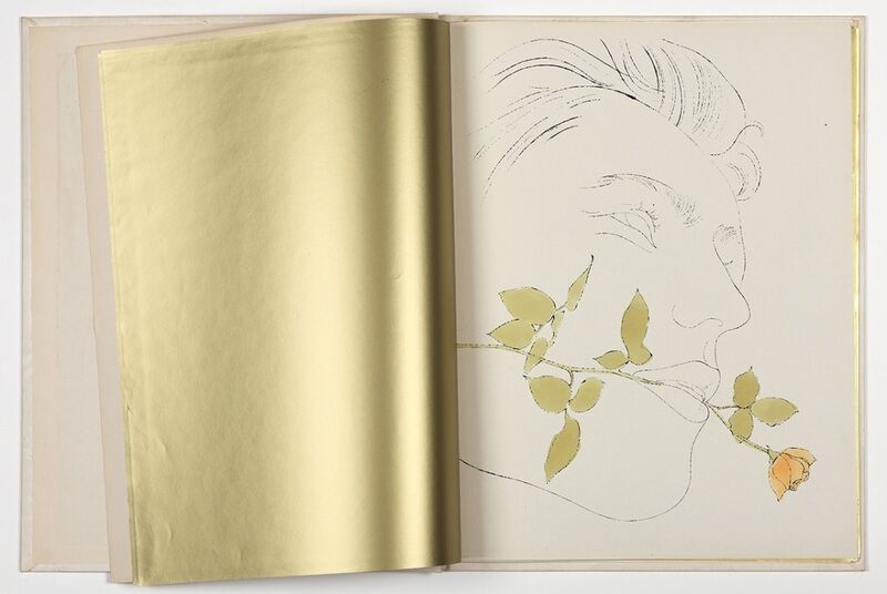 Andy Warhol, ‘A Gold Book’, 1957, Books and Portfolios, Illustrated book with twenty offset lithographs, five with synthetic dye-based ink additions, Marlborough New York