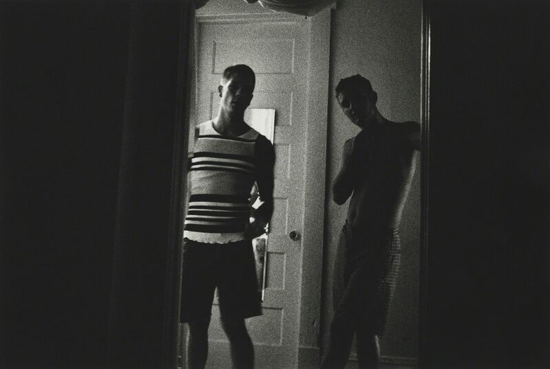 Allen Frame, ‘John and Paul looking out, Atlanta’, 1995, Photography, Gelatin silver print, Visual AIDS Benefit Auction