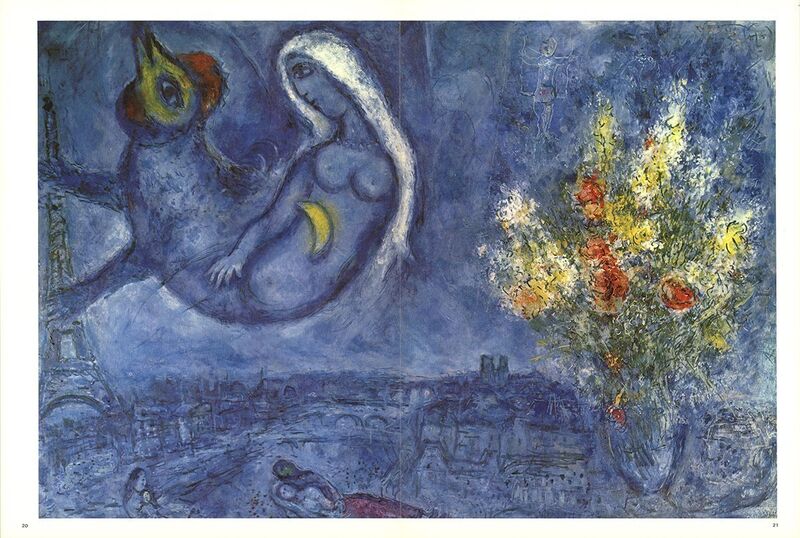 Marc Chagall, ‘DLM No. 182 Pages 20,21’, 1969, Print, Offset Lithograph, ArtWise