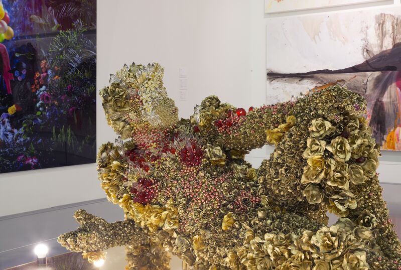 Athi-Patra Ruga, ‘Proposed Model for Tseko Simon Nkoli Memorial’, 2017, Sculpture, High-density foam, artificial flowers and jewels, Zeitz MOCAA