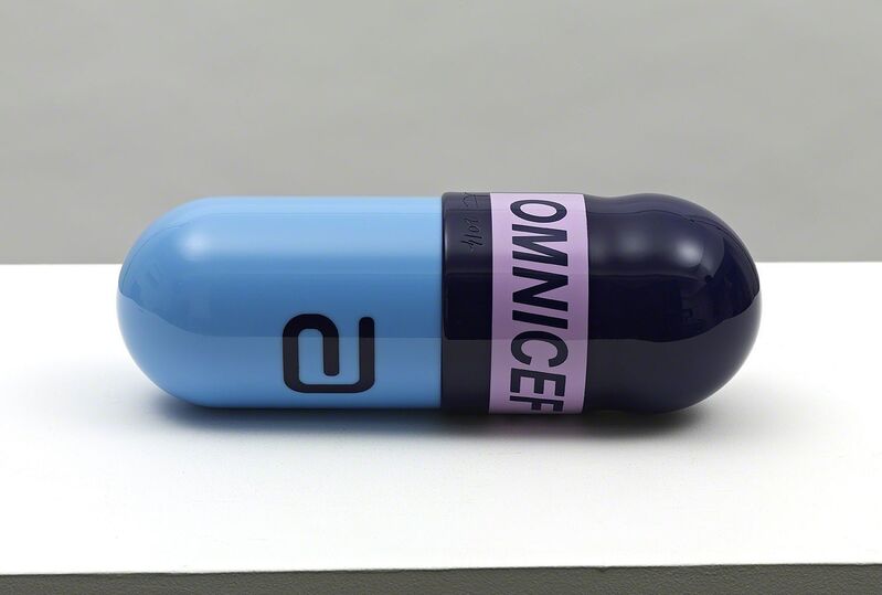 Damien Hirst, ‘Omnicef 300mg’, 2014, Sculpture, Polyurethane resin with ink pigment. 2014. Edition of 30. Numbered, signed and dated in the cast., Paul Stolper Gallery