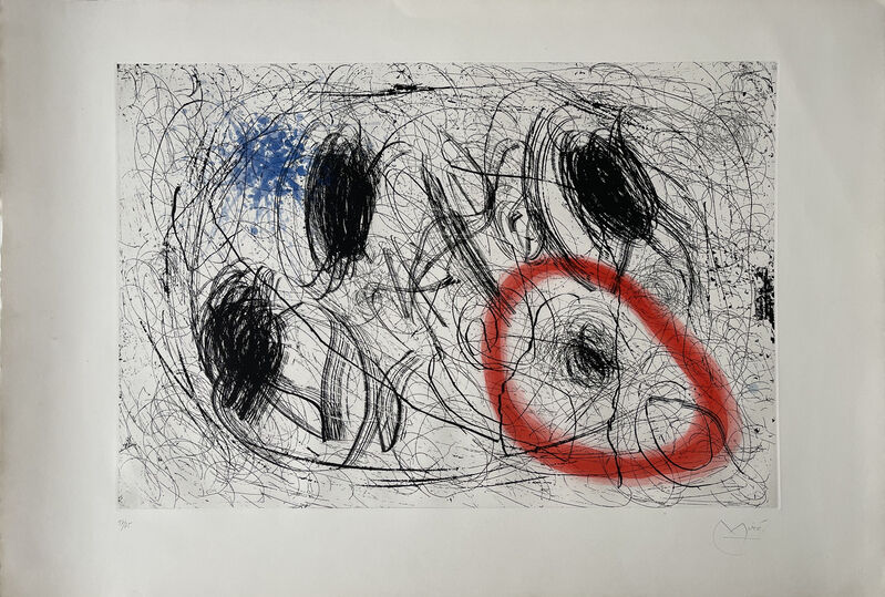 Joan Miró, ‘La chevelure de Bérénice I ’, 1963, Print, Etching and aquatint on paper, Le Coin des Arts