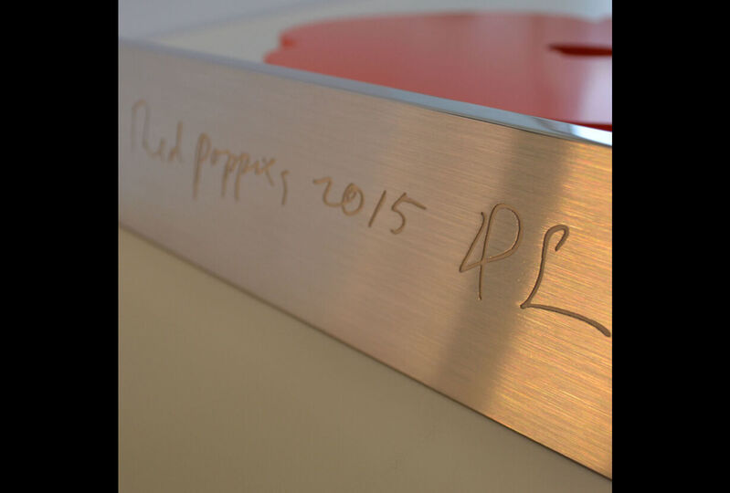 Donald Sultan, ‘Red Poppies’, 2015, Sculpture, Powder coated aluminium on polished aluminium base, Artsy x Rago/Wright