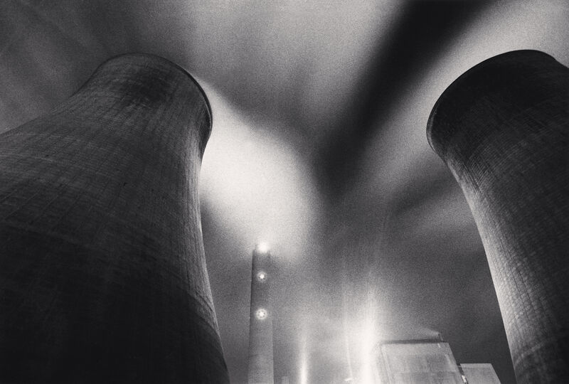 Michael Kenna, ‘Ratcliffe Power Station, Study 28, Nottinghamshire, England, 1987’, 1987, Photography, Sepia-toned Silver Gelatin Print Mounted to Archival Substrate, Bau-Xi Gallery