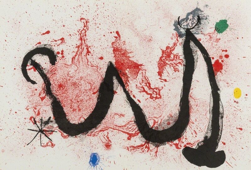 Joan Miró, ‘La Danse de feu (Mourlot 341)’, 1963, Print, Lithograph printed in colours, Forum Auctions