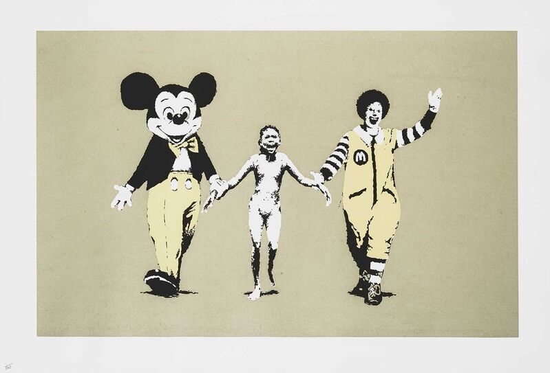 Banksy, ‘Napalm’, 2004, Print, Screenprint in colours on wove paper, Tate Ward Auctions