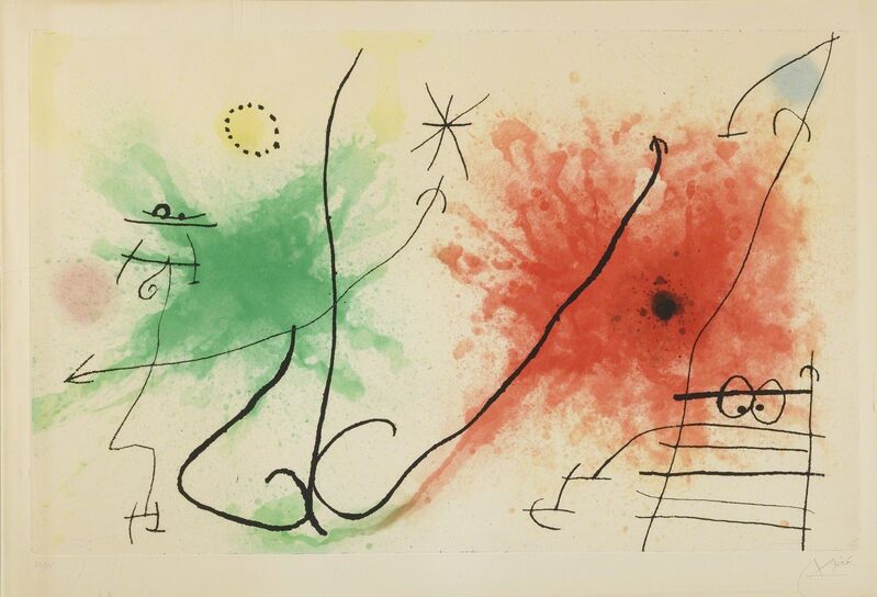 Joan Miró, ‘Partie de Campagne V (D. 434)’, 1967, Print, Etching and aquatint, Sotheby's