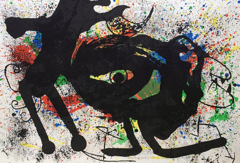Joan Miró, ‘Derrière Le Miroir’, 1973, Print, Color lithograph, Hans den Hollander Prints