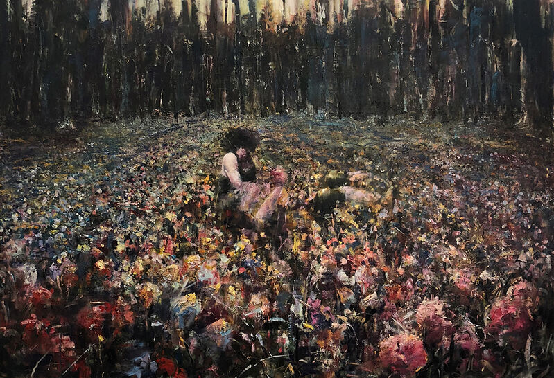 Alex Merritt, ‘Delirium ’, 2018, Painting, Oil On Linen, Aux Gallery