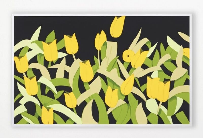Alex Katz, ‘Yellow Tulips ’, 2014, Print, Silkscreen, GALERIE BENJAMIN ECK