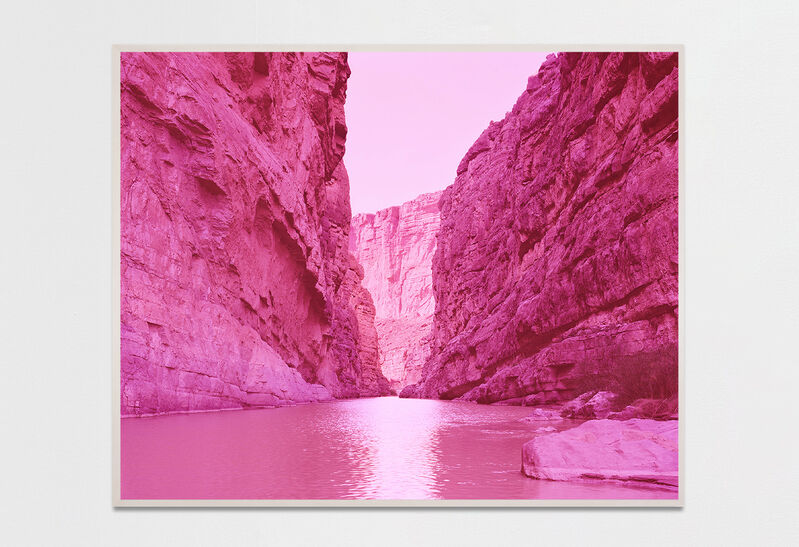 David Benjamin Sherry, ‘Santa Elena Canyon, Big Bend National Park, Texas’, 2020, Photography, Chromogenic print, Salon 94