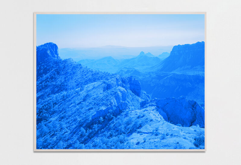 David Benjamin Sherry, ‘Looking towards Mexico from the Chisos Mountains, Big Bend National Park, Texas’, 2020, Photography, Chromogenic print, Salon 94
