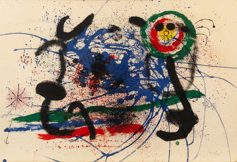 Joan Miró, ‘L'Amazone’, 1964, Print, Colored Lithograph, Hindman