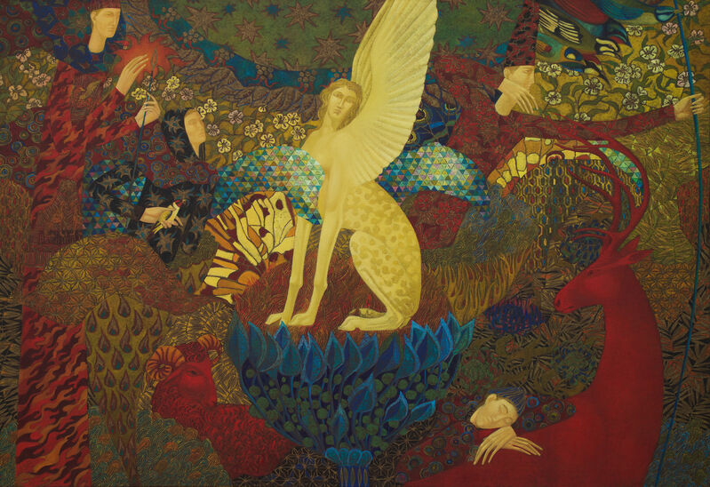 Timur D'Vatz, ‘Dream and Dreamer’, 2020, Painting, Oil on canvas, Cadogan Contemporary