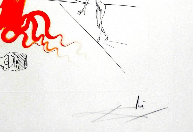Salvador Dalí, ‘Flora Dalinae Sun’, 1968, Print, Etching, Fine Art Acquisitions Dali 