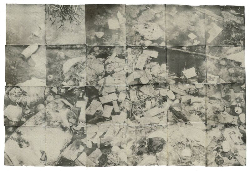 Zhang Xiao 张晓, ‘A River Full of Rubbish’, 2015, Photography, Instant film on paper, Blindspot Gallery