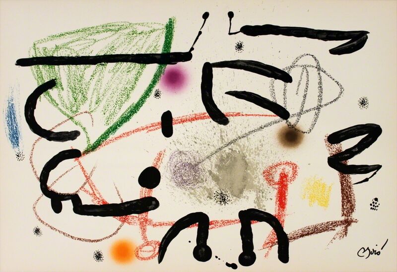 Joan Miró, ‘Maravillas #1067’, 1975, Print, Stone Lithograph, ArtWise