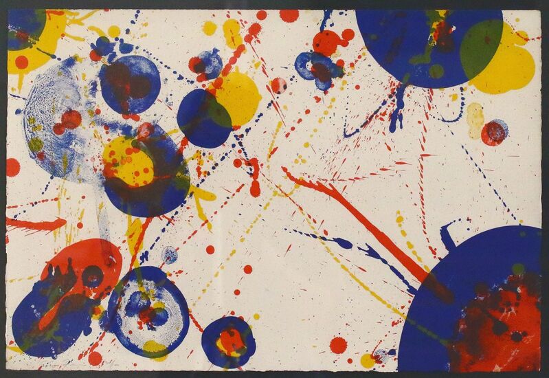 Sam Francis, ‘AN 8-7 (From the Pasadena Box)’, 1963, Print, Original color lithograph, bG Gallery