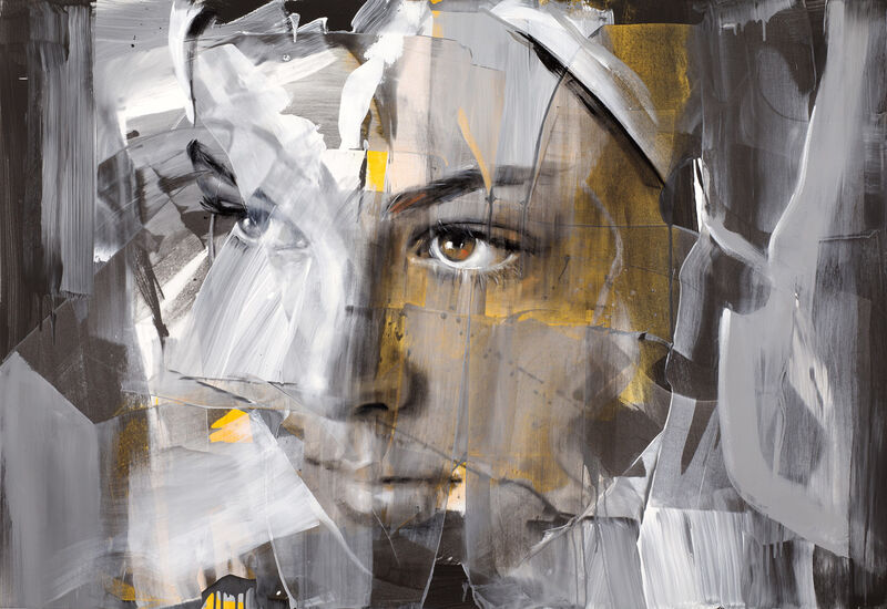 Pier Toffoletti, ‘Face-Splash 31-719’, 2020, Painting, Mixed media on canvas, Casa d’Arte San Lorenzo