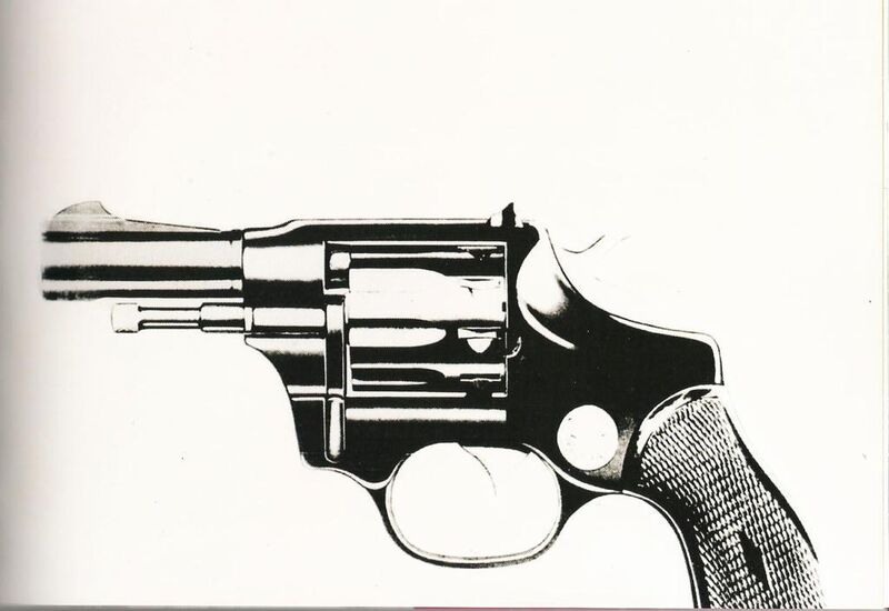 Andy Warhol, ‘Gun’, 1982, Mixed Media, Screen print on paper board, EDD Art