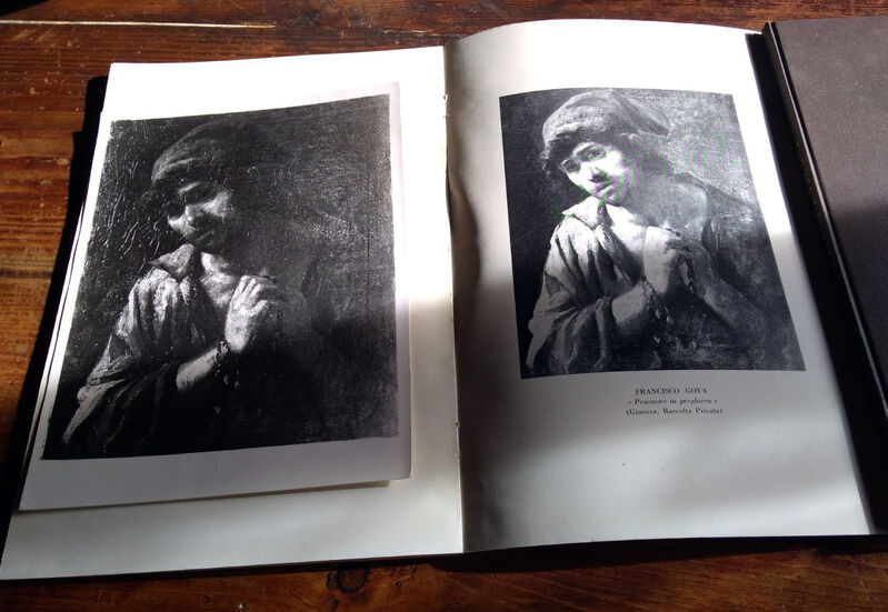 Workshop of Francisco de Goya, ‘Peasant in prayer’, Half XIX Cent., Painting, Oil on canvas, 11 [HellHeaven]