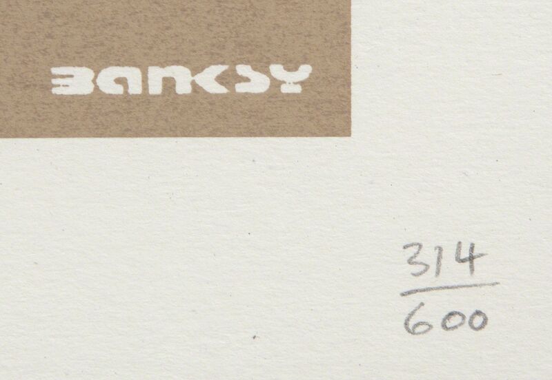 Banksy, ‘Laugh Now’, 2005, Print, Screenprint on paper, Julien's Auctions