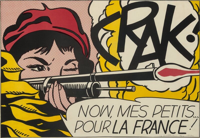 Roy Lichtenstein, ‘CRAK!’, 1964, Print, Offset lithograph in colors on wove paper, Heritage Auctions