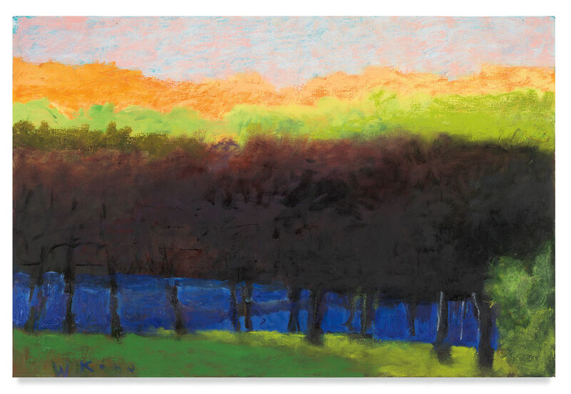 Wolf Kahn, ‘Orange Glow’, 2011, Painting, Oil on canvas, Miles McEnery Gallery