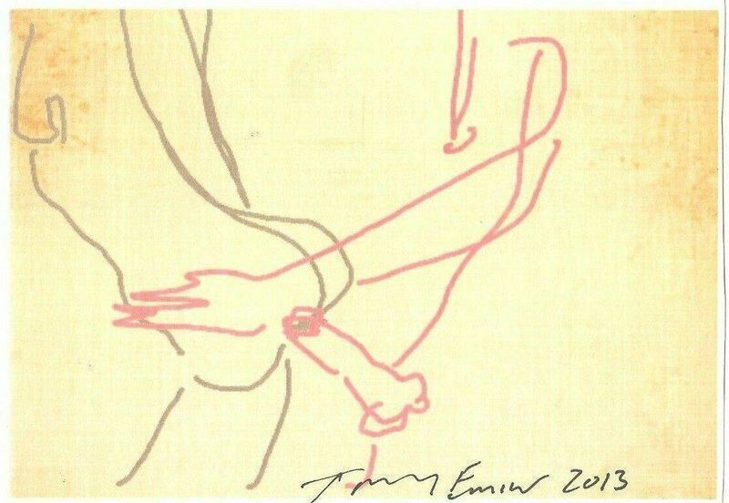 Tracey Emin, ‘The Sex Series (the complete set of 5)’, 2013, Print, Giclee print on paper, AB Projects