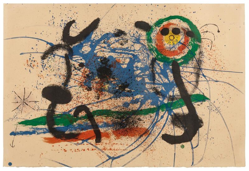 Joan Miró, ‘L'Amazone’, 1964, Print, Lithograph, Hindman