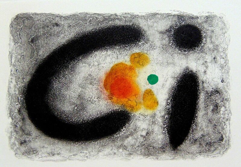 Joan Miró, ‘Composition III, from: Rockets | Composition III, from: Fusées’, 1959, Print, Original Hand Signed and Numbered Etching in Colours on BFK Rives Wove Paper, Gilden's Art Gallery
