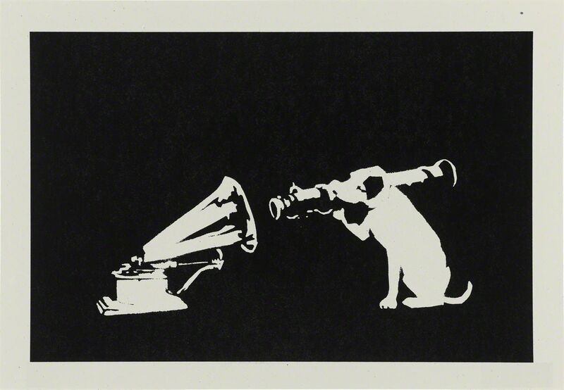 Banksy, ‘HMV - Unsigned ’, 2003, Print, Screen print on paper, Hang-Up Gallery