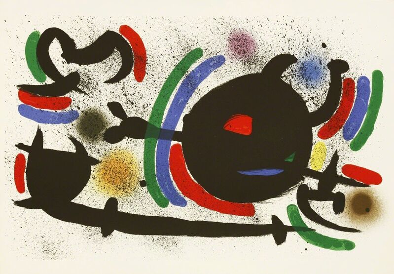 Joan Miró, ‘LITHOGRAPHIE I (MOURLOT 860, 865, 866)’, 1972, Print, Three lithographs printed in colours, Sworders