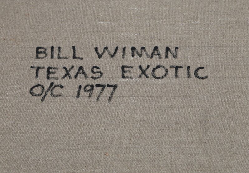 Bill Wiman, ‘Texas Exotic’, 1977, Painting, Oil on Canvas, RoGallery