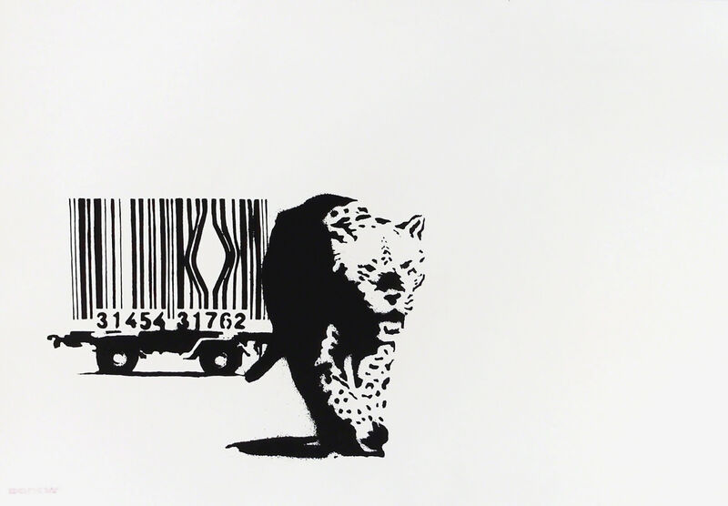 Banksy, ‘Barcode’, 2003, Print, Screen print on wove paper, Tate Ward Auctions