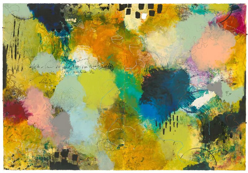 Cheryl Warrick, ‘Working Theories ’, 2018, Painting, Acrylic & mixed media, Dolan/Maxwell