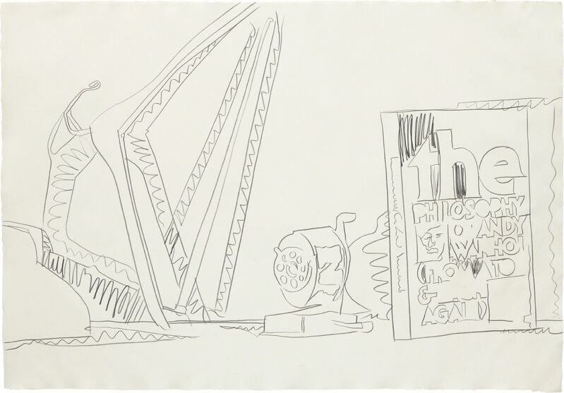Andy Warhol, ‘Still Life’, 1975, Graphite on wove paper, Phillips