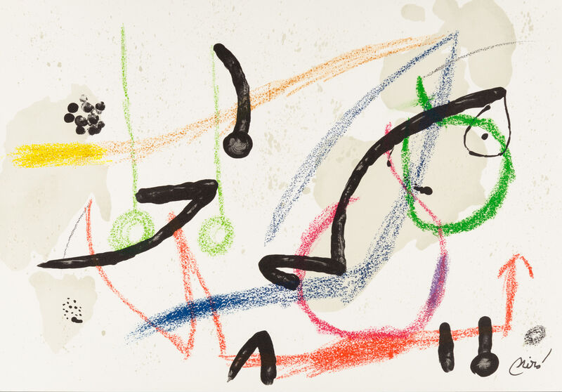 Joan Miró, ‘Maravillas con Variaciones Acrósticas 7’, 1975, Print, Original color lithograph on Guarro paper, Samhart Gallery