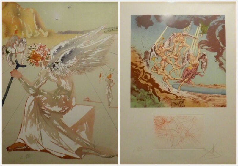 Salvador Dalí, ‘Homage a Homere Suite’, 1977, Print, 2 Etchings, Fine Art Acquisitions Dali 