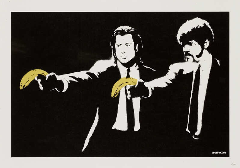 Banksy, ‘Pulp Fiction - Unsigned’, 2004, Print, Screen print on paper, Hang-Up Gallery