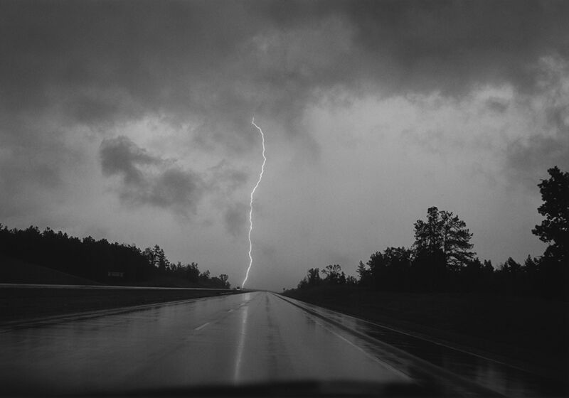 Mark Steinmetz, ‘Lightning Strike, Mississippi’, 1994, Photography, Silver gelatin print, Yancey Richardson Gallery