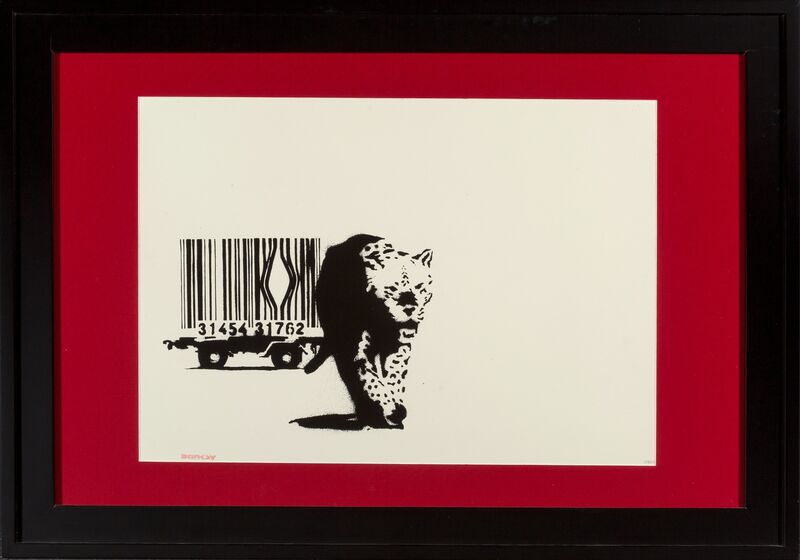 Banksy, ‘Barcode’, 2004, Print, Screenprint in black on wove paper, Heritage Auctions
