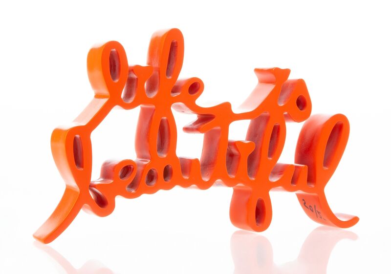 Mr. Brainwash, ‘Life is Beautiful (Orange)’, 2015, Sculpture, Painted cast resin, Heritage Auctions
