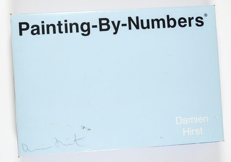 Damien Hirst, ‘Painting-By-Numbers (Blue)’, 2001, Other, The complete set, comprising a stretched canvas, 90 enamel paints and brushes, Forum Auctions
