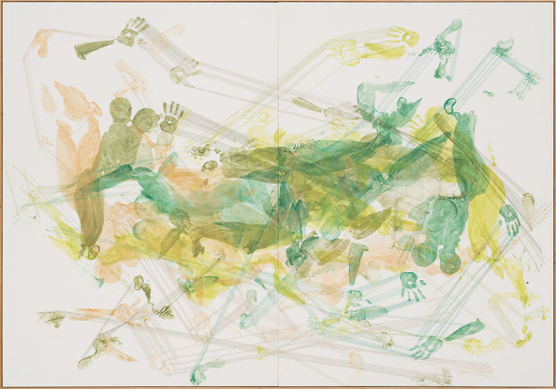 Juliana Cerqueira Leite, ‘Horizontal’, 2013, Painting, Acrílica e lápis de cor sobre tela [acrylic paint and colored pencil on canvas], Casa Triângulo