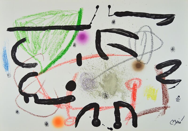 Joan Miró, ‘Maravillas 15’, Print, Lithograph, signed in the plate, ARTEDIO