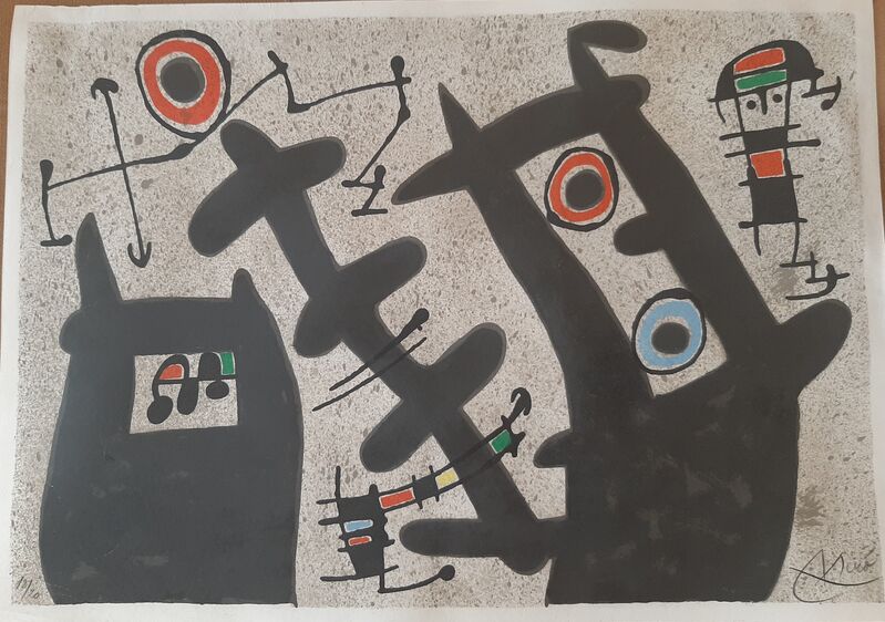 Joan Miró, ‘Le Lezard Aux Plumes d´Or’, 1971, Print, Galeria Cortina