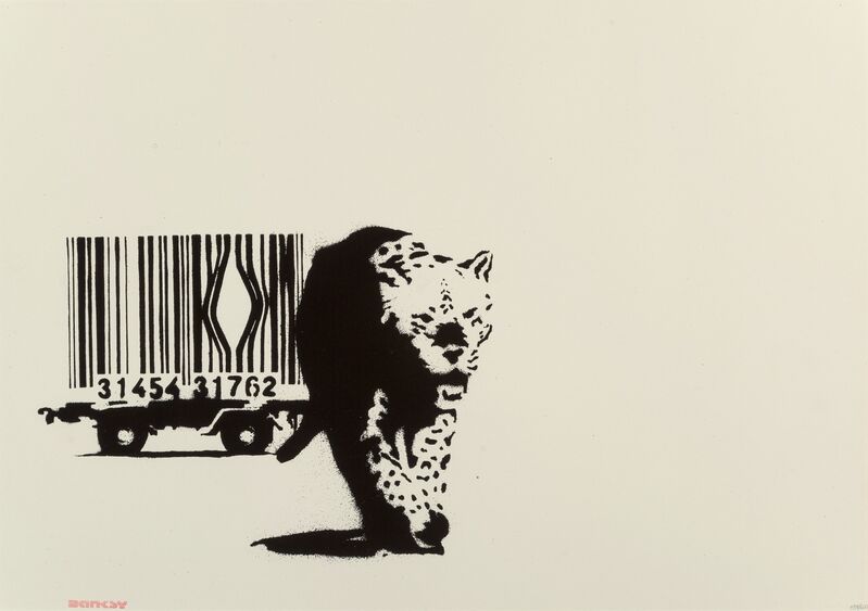 Banksy, ‘Barcode’, 2004, Print, Screenprint in black on wove paper, Heritage Auctions